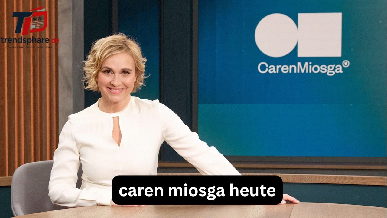 Caren Miosga heute: Gäste, Thema und Sendetermin