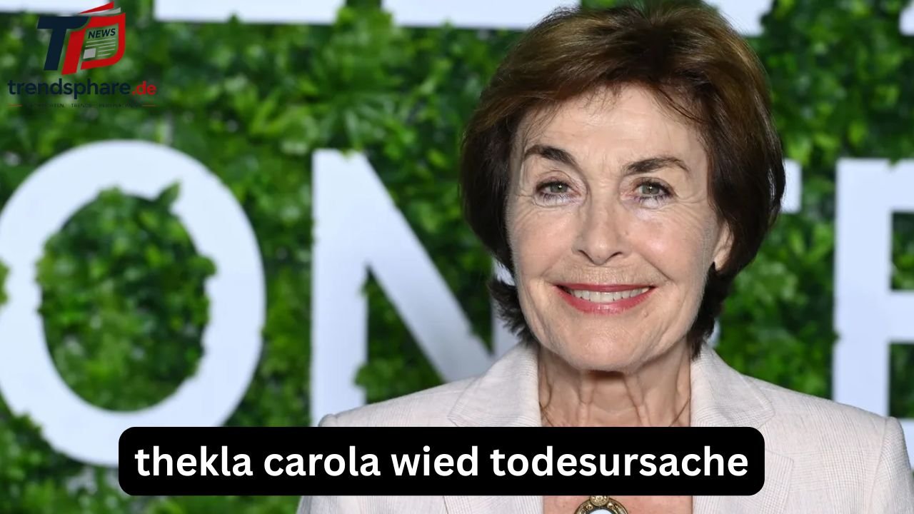 Thekla Carola Wied Todesursache